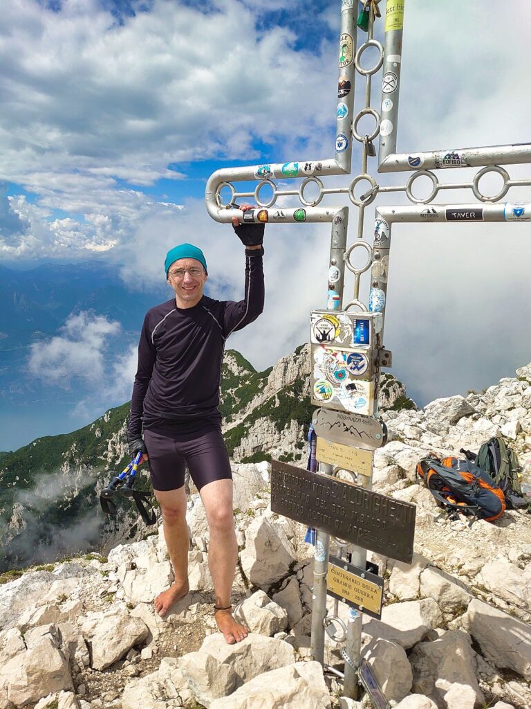 Höchster Gipfel Cima Valdritta (2218m)