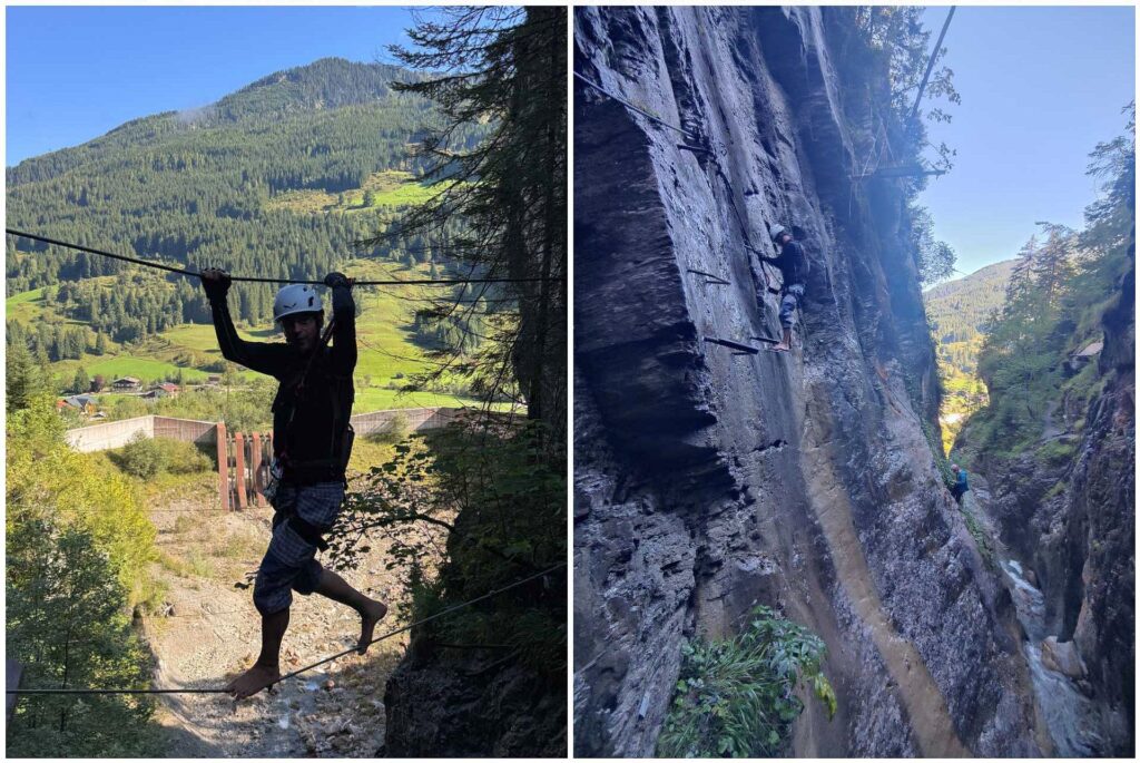 Drahtbrücken und feuchte Wände