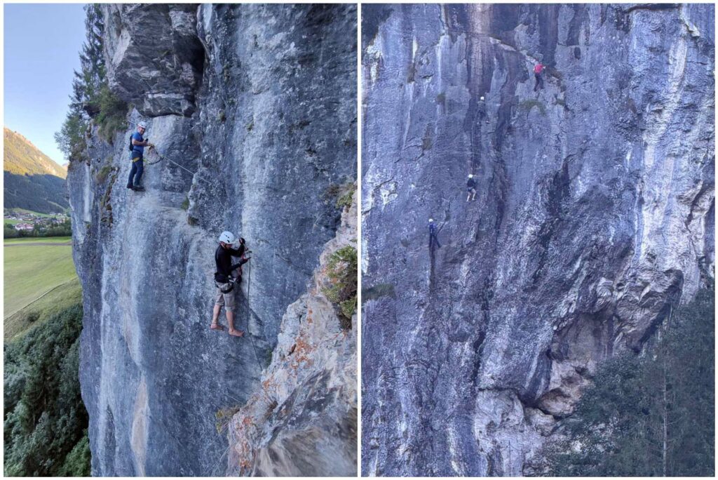 Immer an der Wand lang