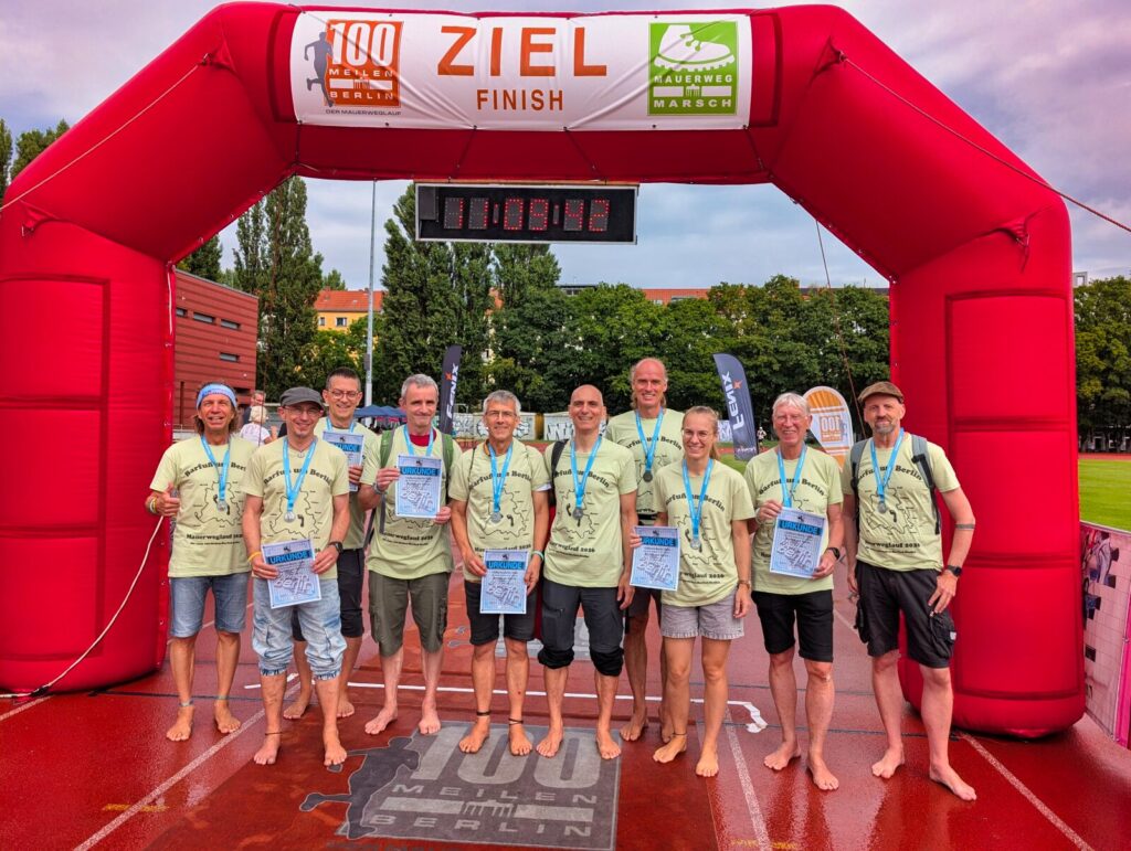 Gruppenbild im Ziel