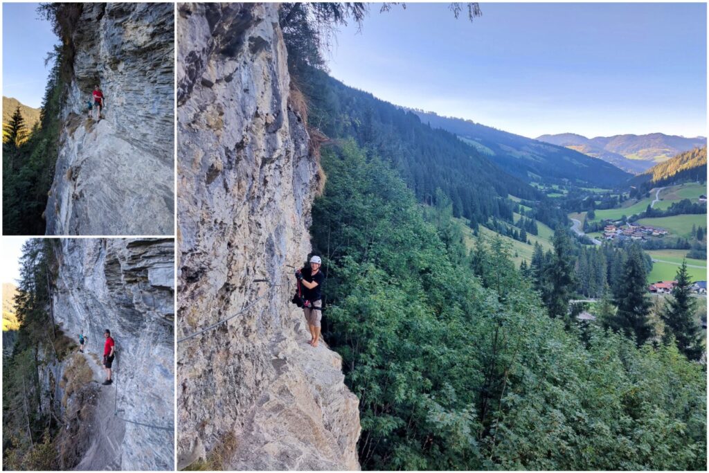 Klettersteig in Kleinarl