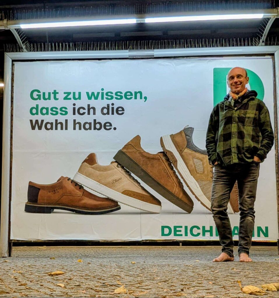 Gut zu wissen, dass ich die Wahl habe! 